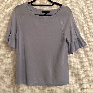 Ann Taylor size Medium flutter short sleeve sweater